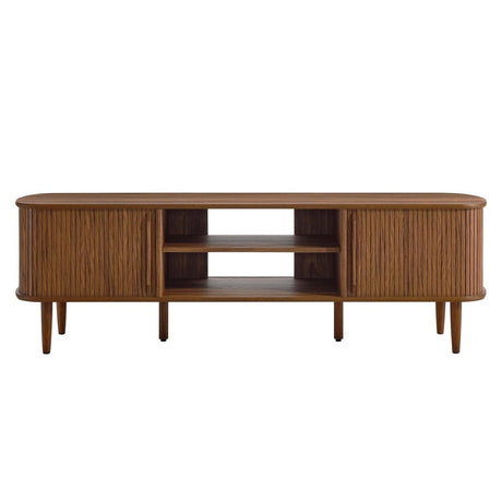 Contour 63" Wood TV Stand - BUILDMYPLACE