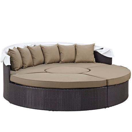 Convene Canopy Outdoor Patio Day Bed - BUILDMYPLACE