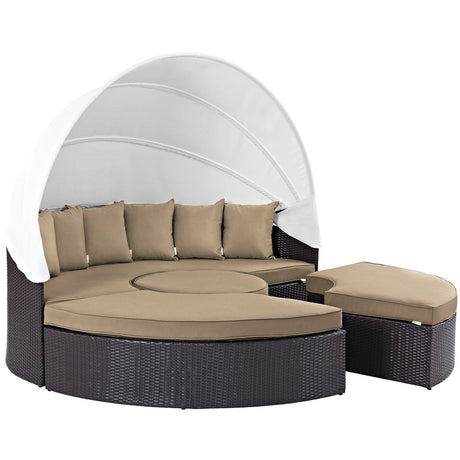 Convene Canopy Outdoor Patio Day Bed - BUILDMYPLACE
