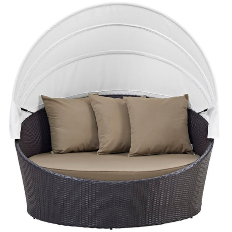 Convene Canopy Outdoor Patio Day Bed - BUILDMYPLACE