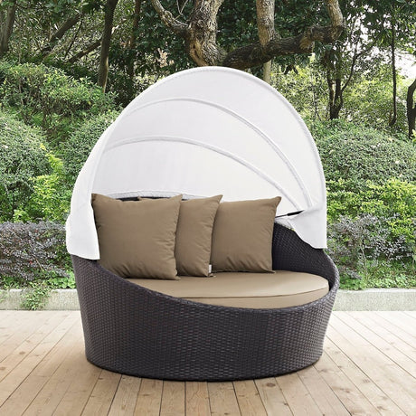 Convene Canopy Outdoor Patio Day Bed - BUILDMYPLACE