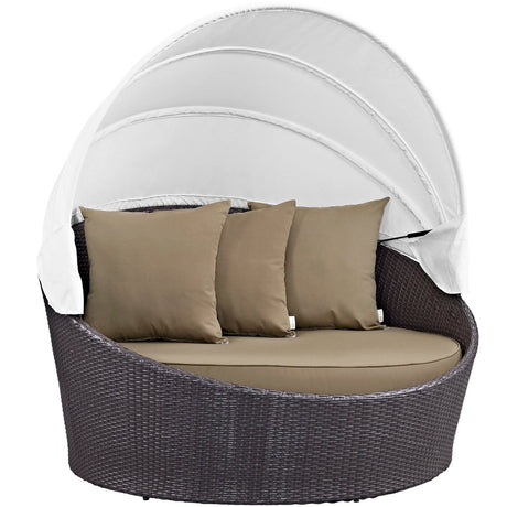 Convene Canopy Outdoor Patio Day Bed - BUILDMYPLACE