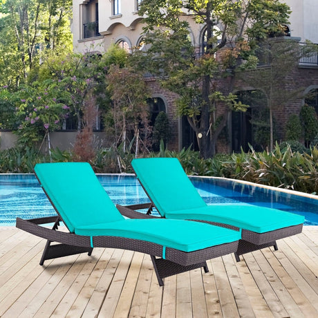 Convene Chaise Outdoor Patio - BUILDMYPLACE