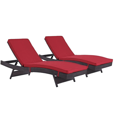 Convene Chaise Outdoor Patio - BUILDMYPLACE