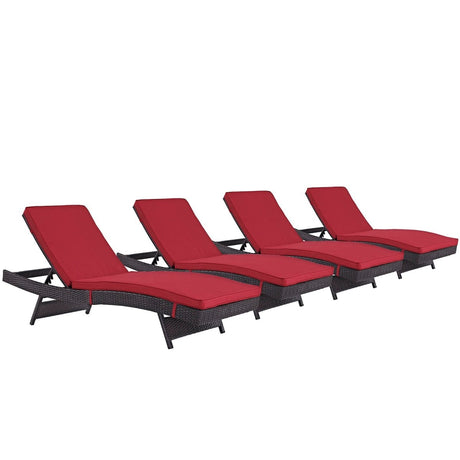 Convene Chaise Outdoor Patio - BUILDMYPLACE