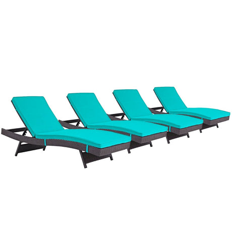 Convene Chaise Outdoor Patio - BUILDMYPLACE