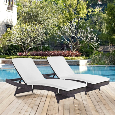 Convene Chaise Outdoor Patio - BUILDMYPLACE