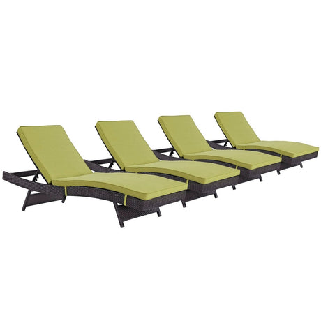 Convene Chaise Outdoor Patio - BUILDMYPLACE