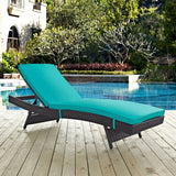 Convene Outdoor Patio Chaise - BUILDMYPLACE