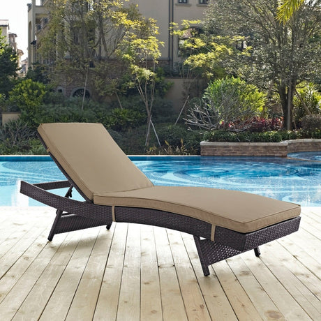 Convene Outdoor Patio Chaise - BUILDMYPLACE