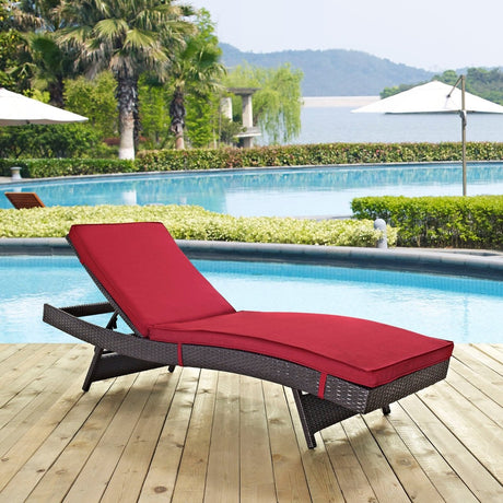Convene Outdoor Patio Chaise - BUILDMYPLACE
