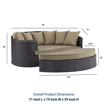 Convene Outdoor Patio Day Bed