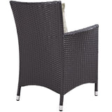 Convene Outdoor Patio Dining Armchair Set of 2 - BUILDMYPLACE