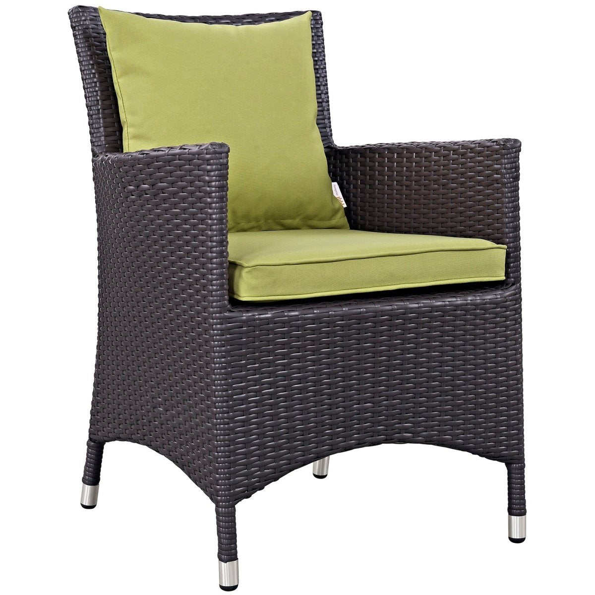 Convene Outdoor Patio Dining Armchair Set of 2 - BUILDMYPLACE