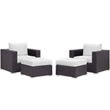 Convene Outdoor Patio Sectional Set - BUILDMYPLACE