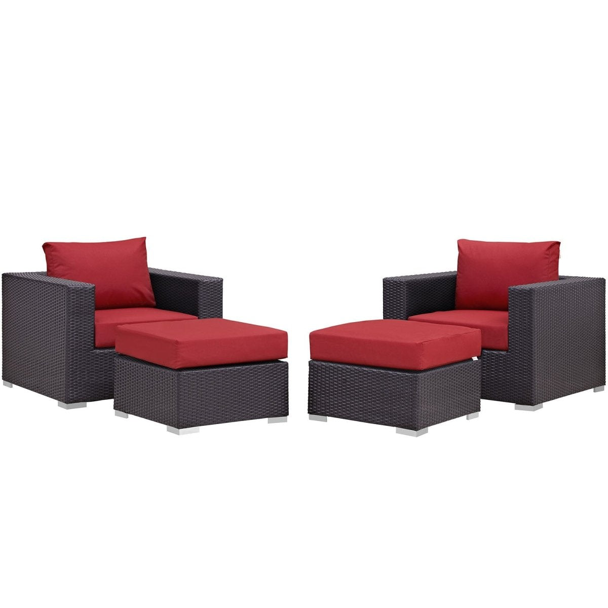 Convene Outdoor Patio Sectional Set - BUILDMYPLACE