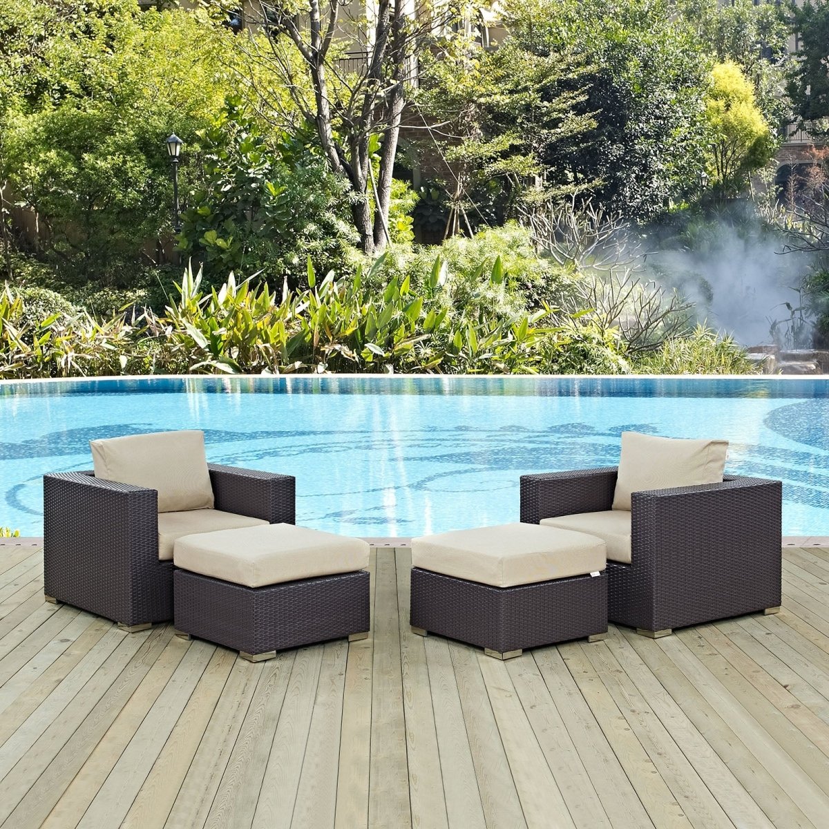 Convene Outdoor Patio Sectional Set - BUILDMYPLACE