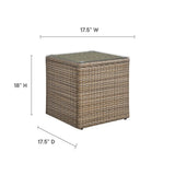 Convene Outdoor Patio Side Table - BUILDMYPLACE