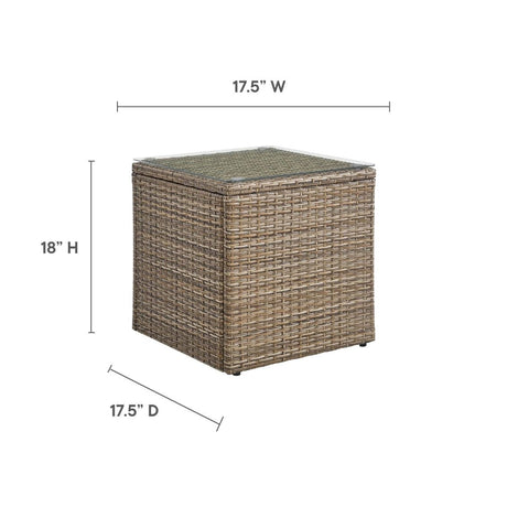 Convene Outdoor Patio Side Table - BUILDMYPLACE