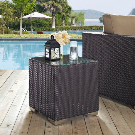 Convene Outdoor Patio Side Table - BUILDMYPLACE