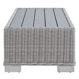Conway 32" Outdoor Patio Wicker Rattan Coffee Table - BUILDMYPLACE