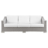 Conway Outdoor Patio Wicker Rattan Sofa - BUILDMYPLACE