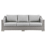 Conway Outdoor Patio Wicker Rattan Sofa - BUILDMYPLACE