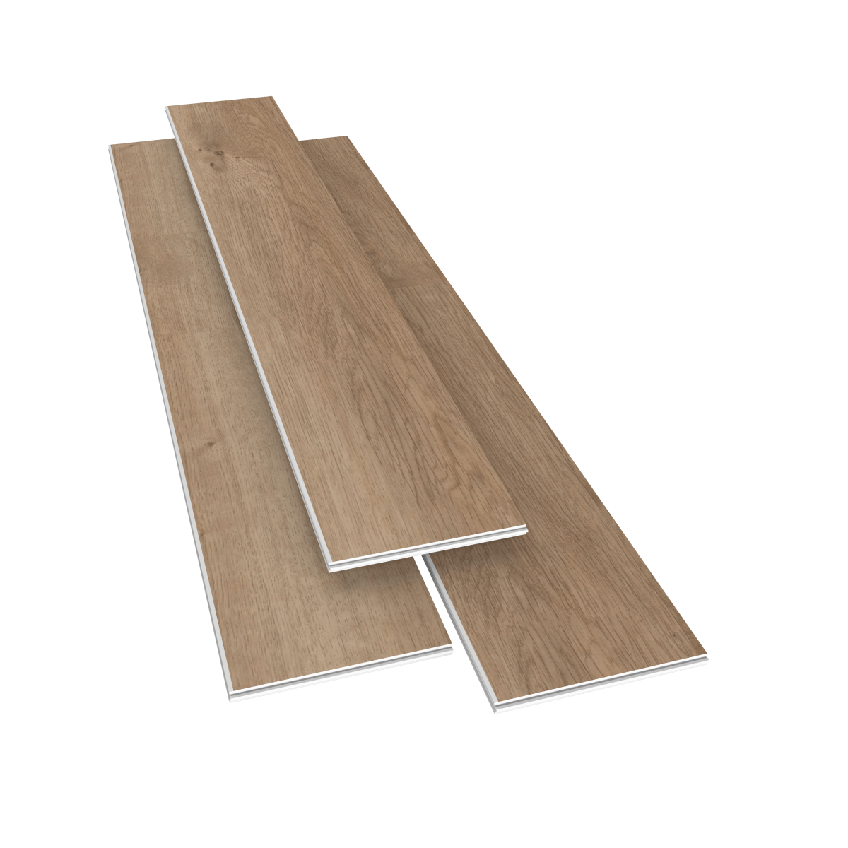 COREtec Plus 7 Plank Waterproof Rigid Core VV017 - 01003, Copano Oak WPC Luxury Vinyl Floor Plank, 7" x 48" x 5mm Thickness (28.84SQ FT/ CTN) - BUILDMYPLACE