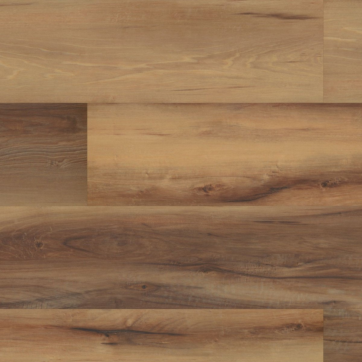 COREtec Plus 7 Plank Waterproof Rigid Core VV017 - 01005, Belmont Hickory WPC Luxury Vinyl Floor Plank, 7" x 48" x 5mm Thickness (28.84SQ FT/ CTN) - BUILDMYPLACE