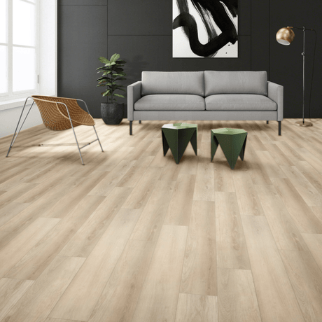 COREtec Plus Enhanced Planks VV012 - 00771, Aurora Oak Waterproof Rigid Core WPC Luxury Vinyl Floor Plank 7" x 48" x 8mm - BUILDMYPLACE