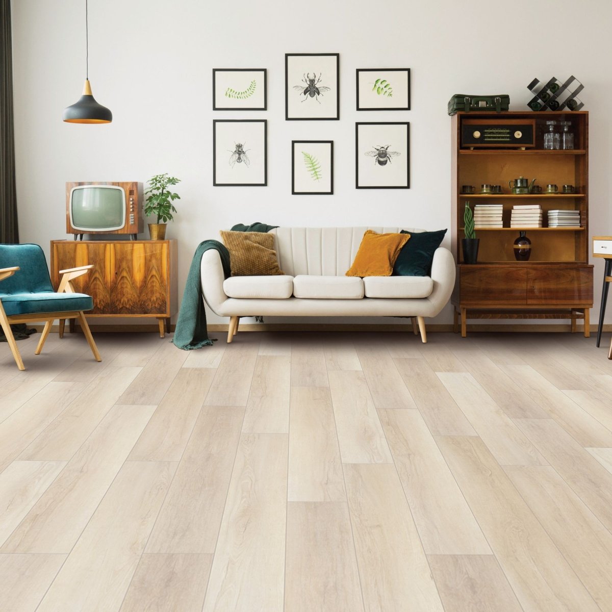 COREtec Pro Plus XL VV488 - 02096 Waterproof Rigid Core, Cambridge Elm SPC Luxury Vinyl Floor Plank, Floating And Direct Glue 9" x 72.83" x 5.2mm - BUILDMYPLACE