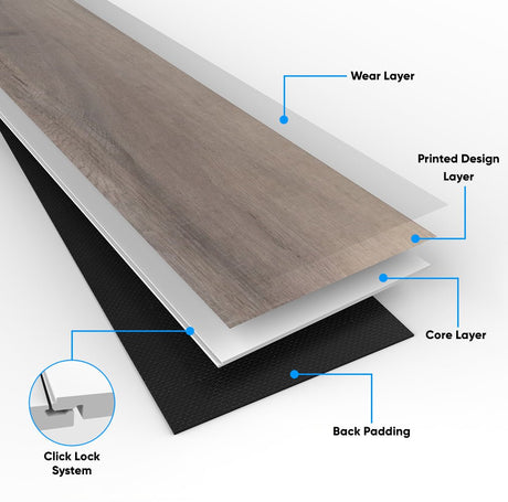 COREtec Pro Plus XL VV488 - 02097 Waterproof Rigid Core, SPC Luxury Vinyl Floor Plank, Floating And Direct Glue 9" x 72.83" x 5.2mm - BUILDMYPLACE