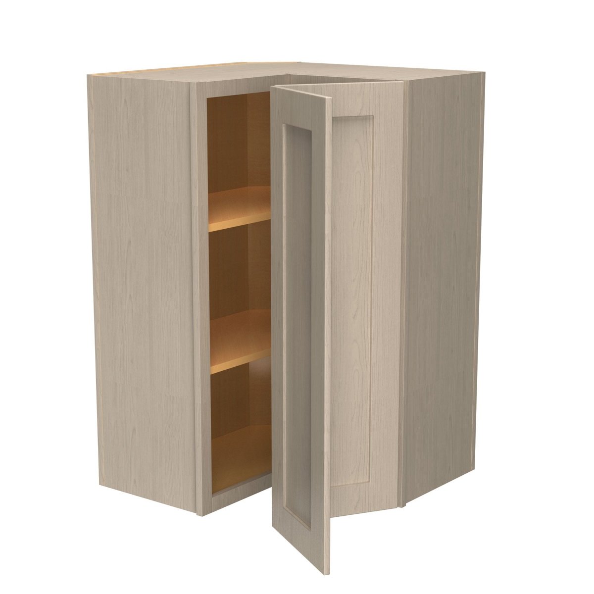 Corner Wall Cabinet |Elegant Stone| 24W x 36H x 12D - BUILDMYPLACE