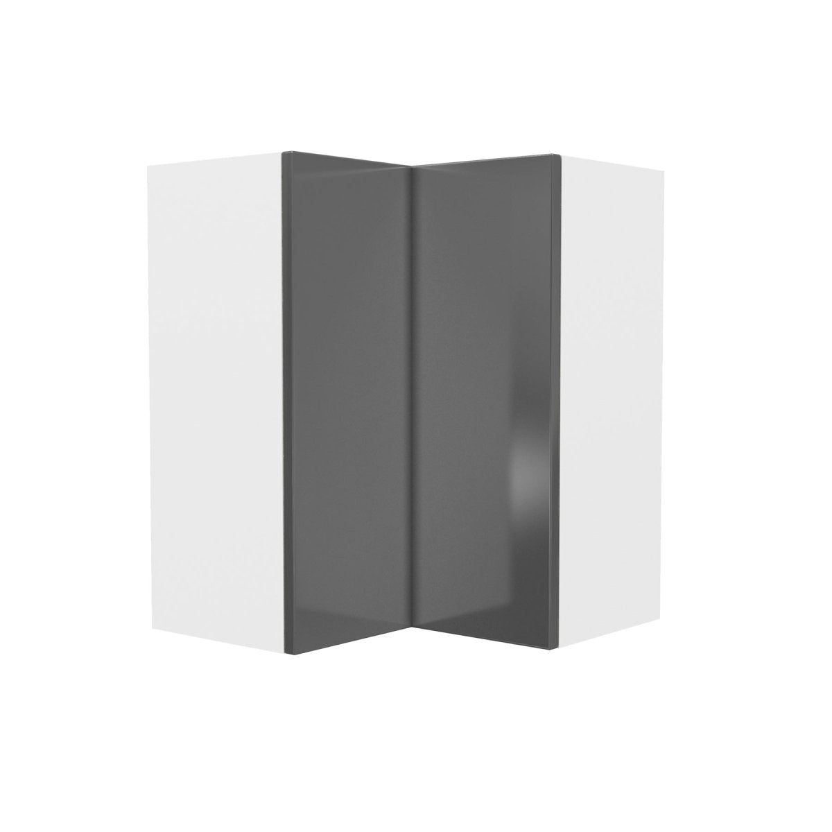 Corner Wall Cabinet | Milano Slate | 24W x 30H x 12D - BUILDMYPLACE