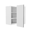 Corner Wall Cabinet | Milano Slate | 24W x 30H x 12D - BUILDMYPLACE