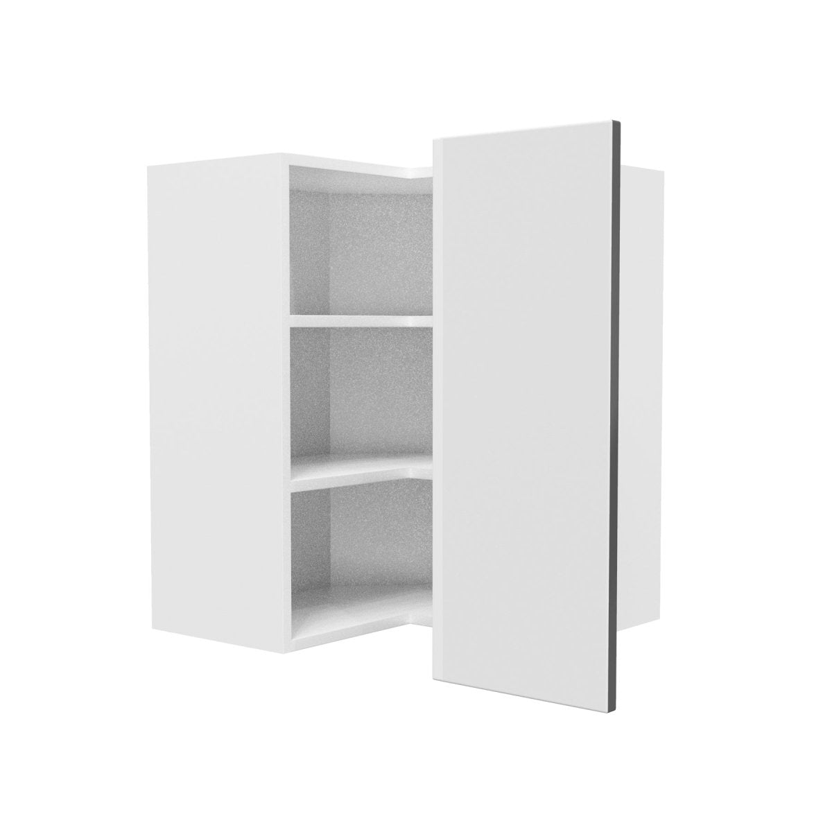 Corner Wall Cabinet | Milano Slate | 24W x 30H x 12D - BUILDMYPLACE