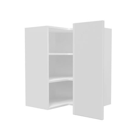 Corner Wall Cabinet | Milano White | 24W x 30H x 12D - BUILDMYPLACE