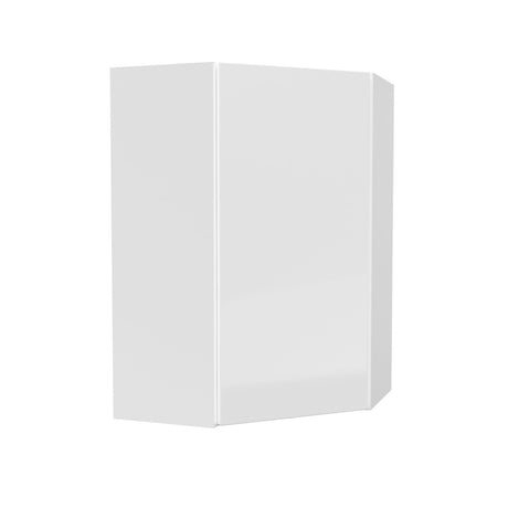 Corner Wall Cabinet | Milano White | 24W x 36H x 12D - BUILDMYPLACE