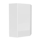 Corner Wall Cabinet | Milano White | 24W x 42H x 12D - BUILDMYPLACE