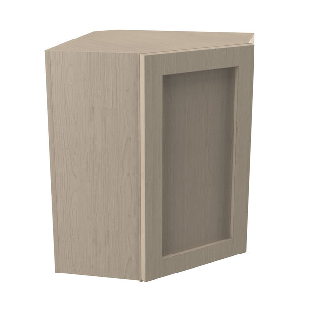 Corner Wall Kitchen Cabinet | Elegant Stone | 24W x 15H x 12D - BUILDMYPLACE