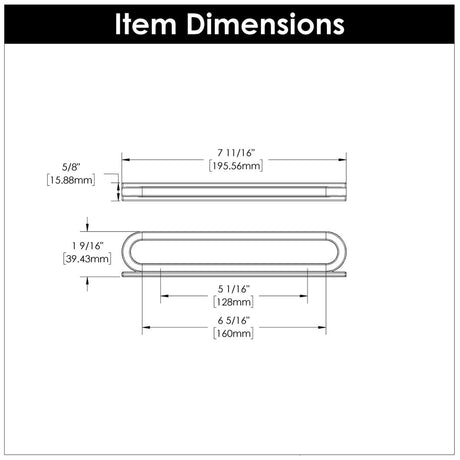 Corsa Collection - Belwith Keeler - Pull, 128mm & 160mm C/C | B078786 - BUILDMYPLACE