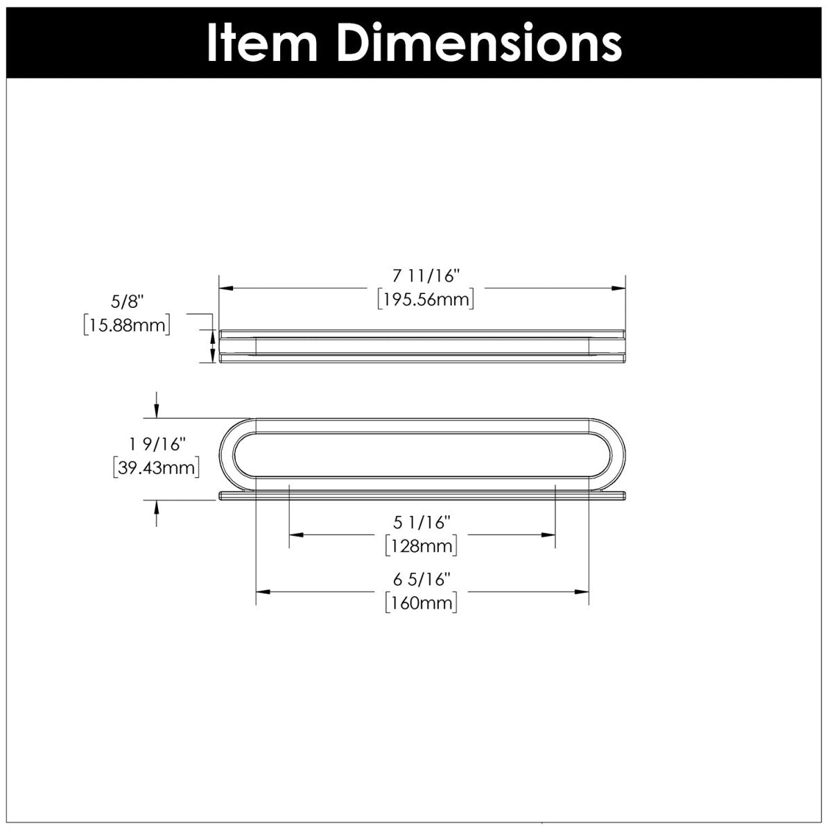 Corsa Collection - Belwith Keeler - Pull, 128mm & 160mm C/C | B078786 - BUILDMYPLACE