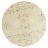 Cosmos 35" Round Burl Wood Coffee Table - BUILDMYPLACE