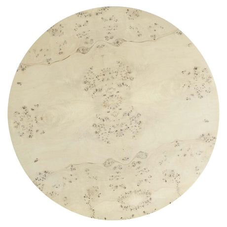 Cosmos 35" Round Burl Wood Coffee Table - BUILDMYPLACE