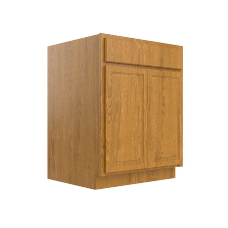 Country Oak 24"W x 32"H x 21"D Vanity Base Cabinet - BUILDMYPLACE