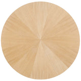 Crossroads 47" Round Wood Dining Table - BUILDMYPLACE
