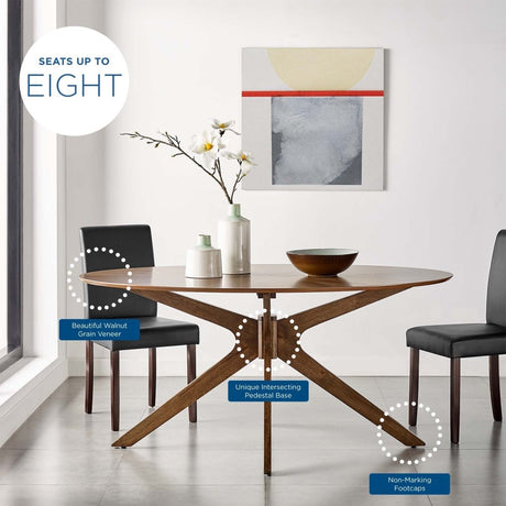 Crossroads Wood Dining Table - BUILDMYPLACE