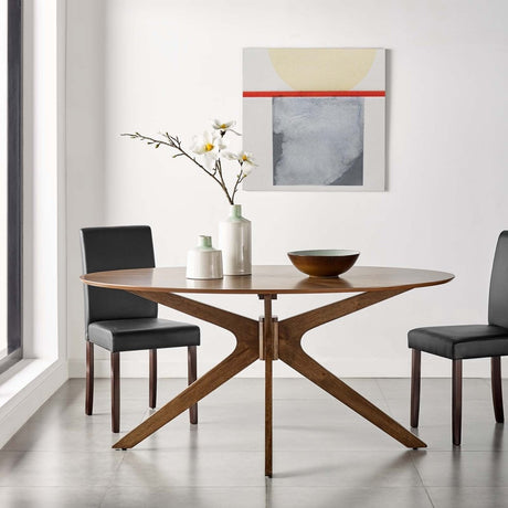 Crossroads Wood Dining Table - BUILDMYPLACE