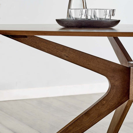 Crossroads Wood Dining Table - BUILDMYPLACE