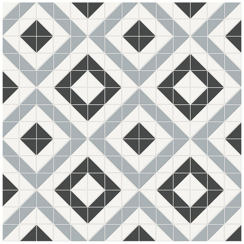 Cubic Soho Dawn Blend Matte Glazed Porcelain Mosaic